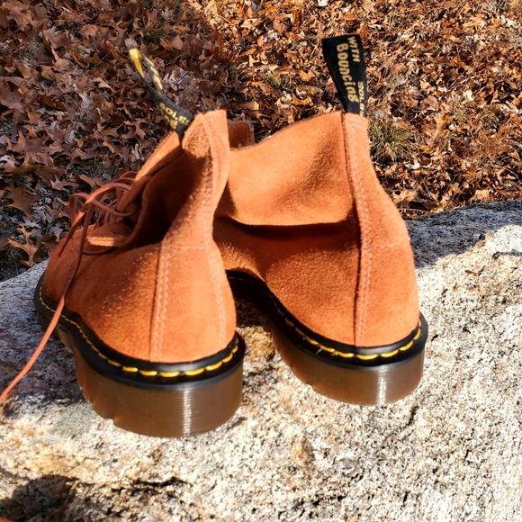 Dr. Martens Suede Leather Boots Made in England Size 11, USA Men's Size 12 - Picture 12 of 15